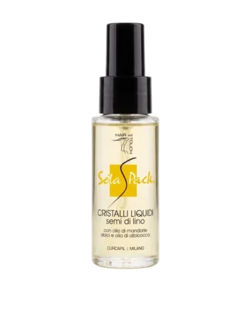 cristalli liquidi seta pack semi di lino mandorla albicocca